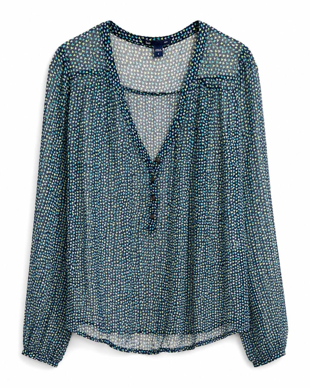 Blusa feminina Gap estampada manga longa – tamanho S/P
